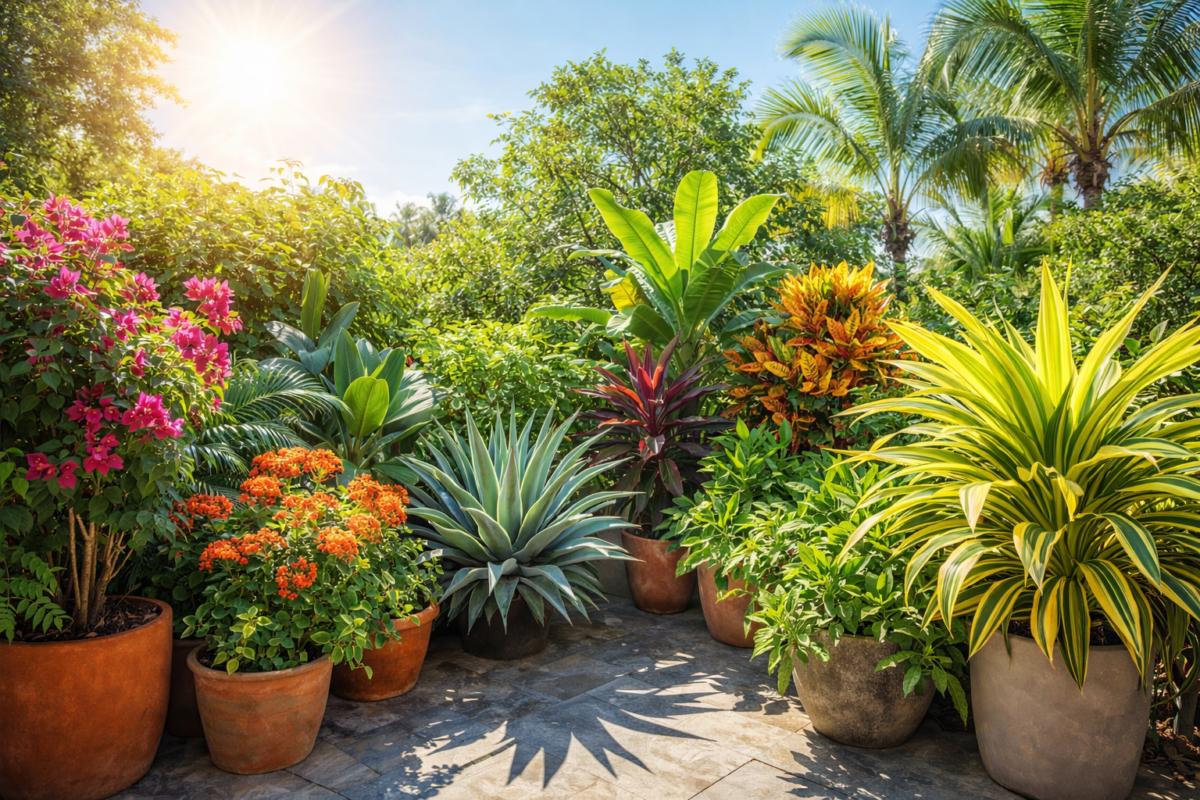 Plantas resistentes al sol fuerte